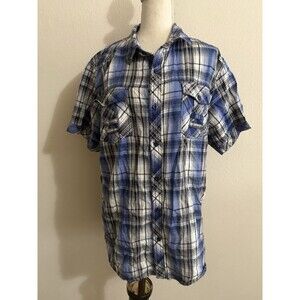 Bare Fox Men’s 2XL Short Sleeve Button Down Shirt